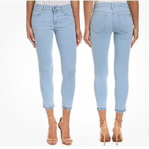 Joe's Jeans Cynthia Skinny Crop Light Wash Stretch Mid Rise Jeans size 28